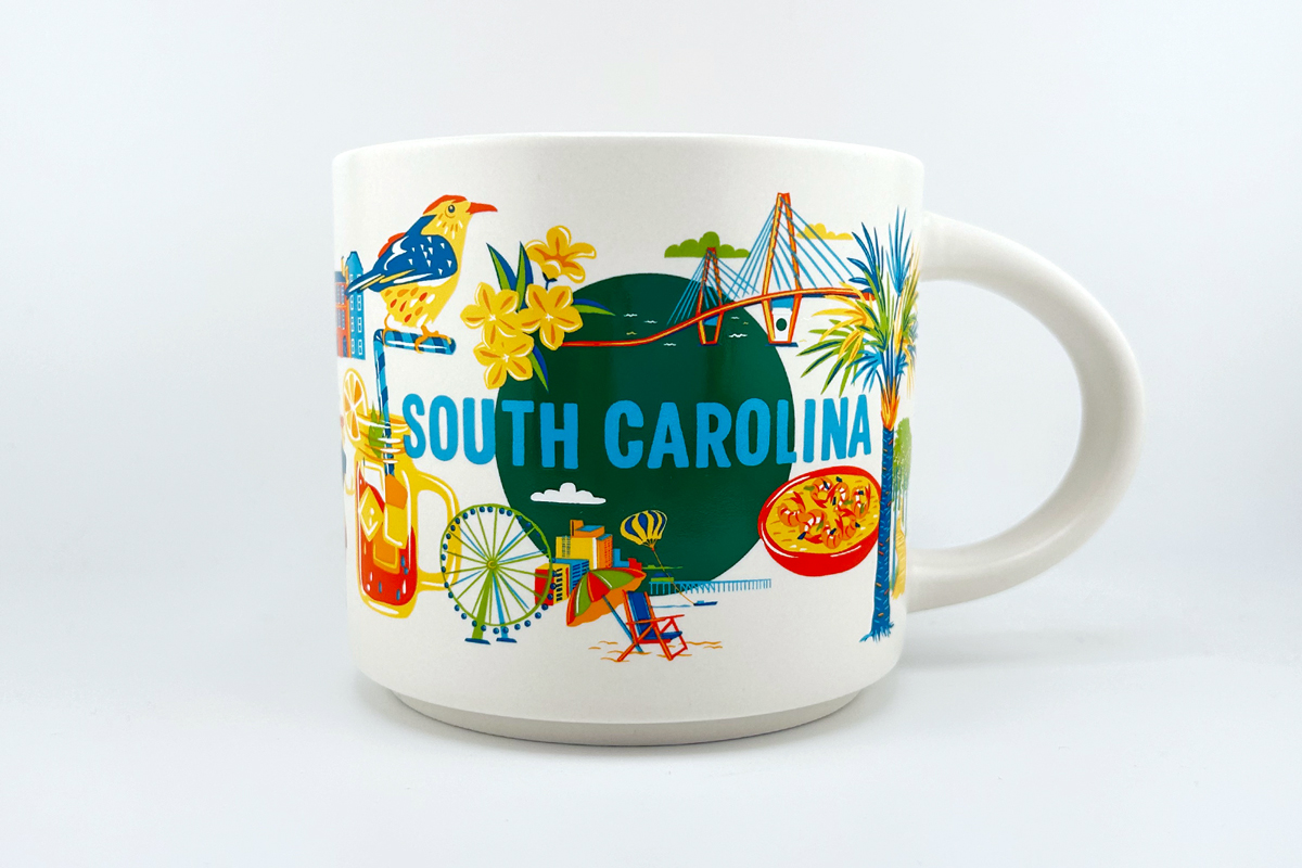 South Carolina Mug: Starbucks Discovery Series