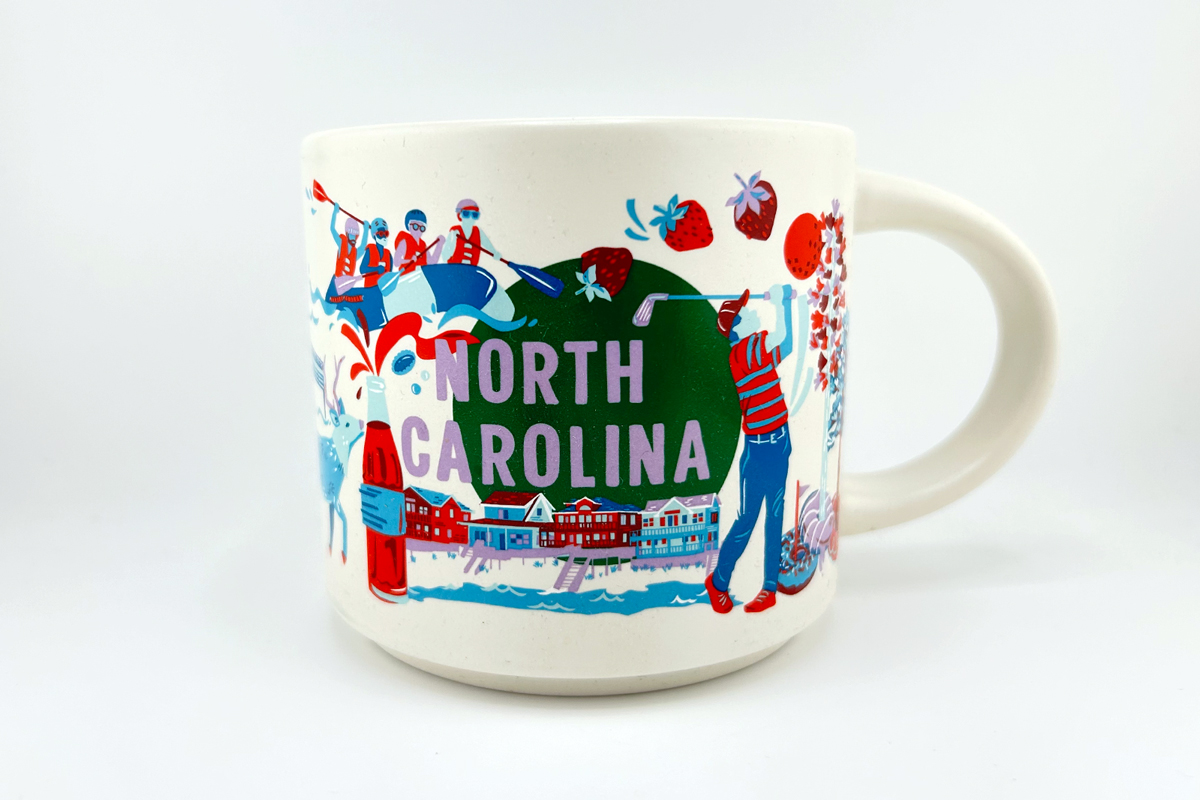 North Carolina Mug: Starbucks Discovery Series