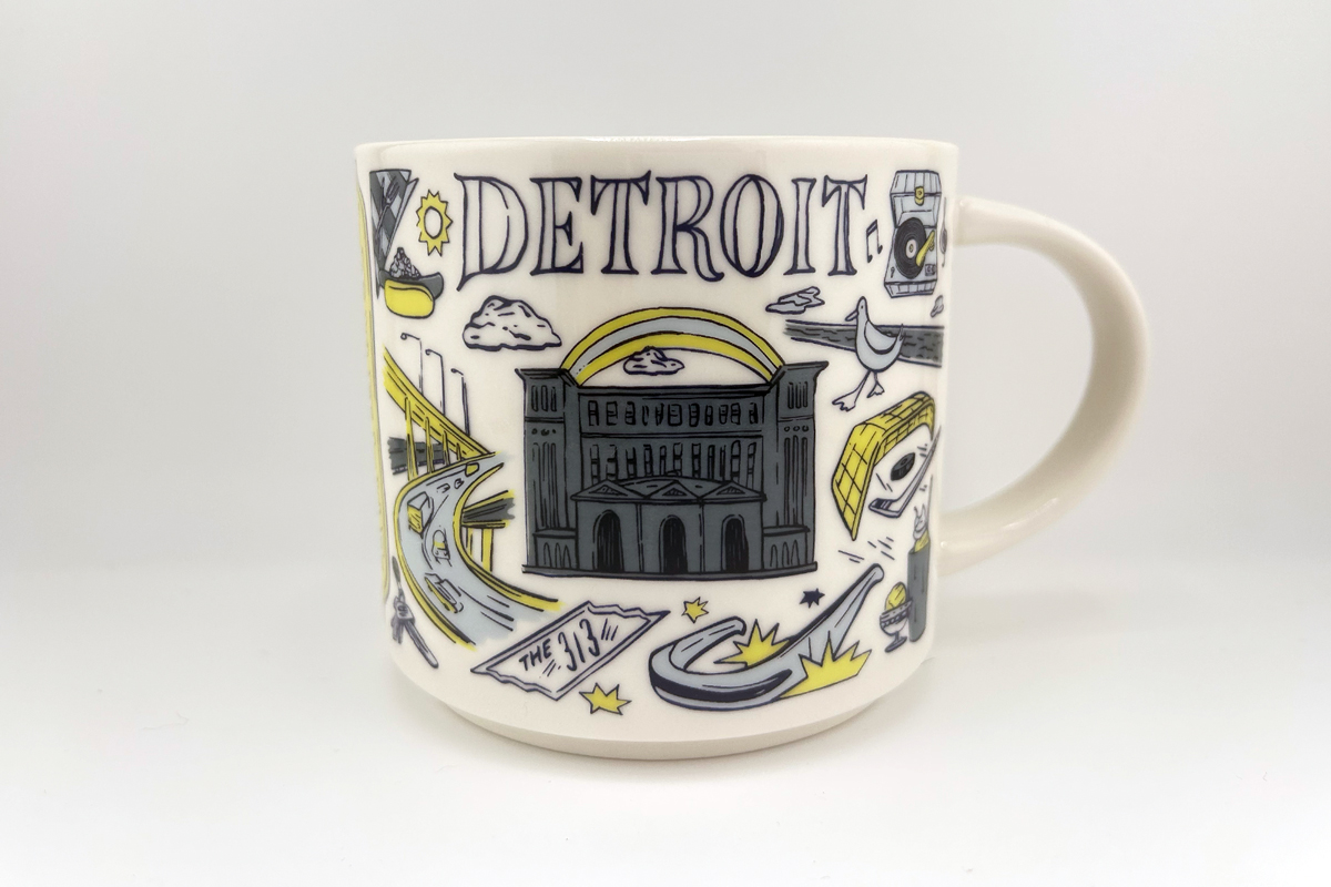 Detroit Mug: Starbucks Been There Series