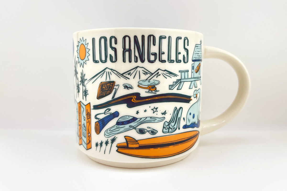 Los Angeles Mug: Starbucks Been There Series