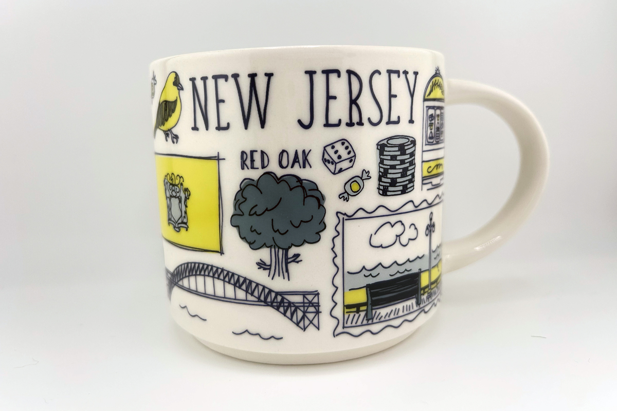 New Jersey Mug: Starbucks Been There Series