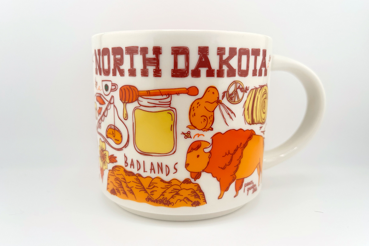 North Dakota Mug: Starbucks Been There Series