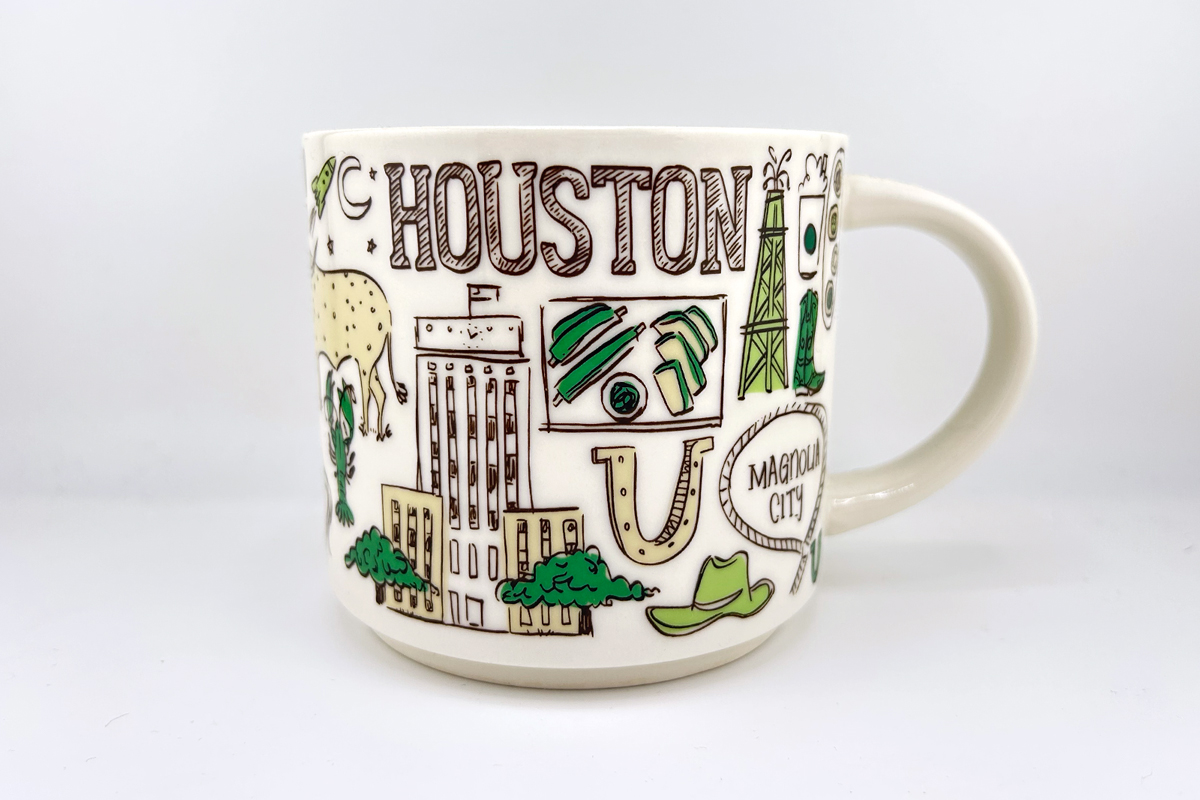 Houston Mug: Starbucks Been There Series